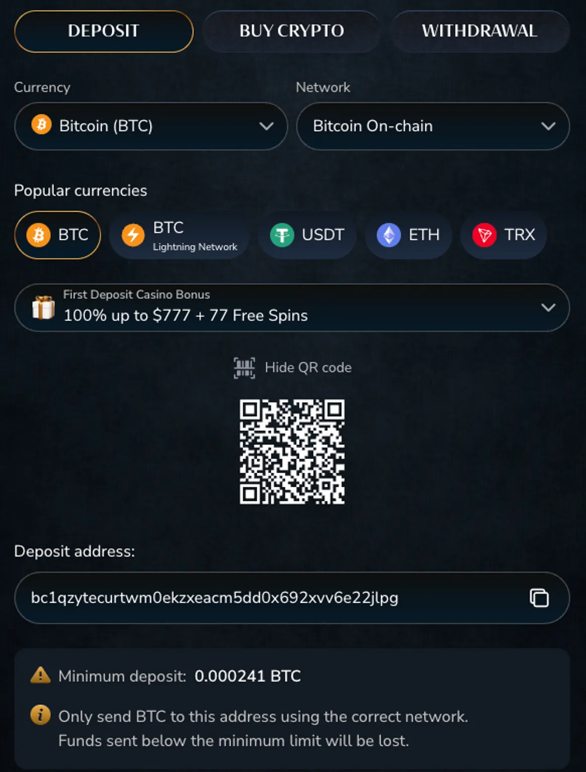 Betvip login